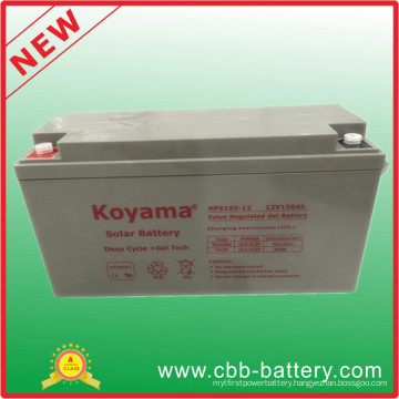 Good Quality 12V150ah Battery Solar Storage Battery Solar Opzs Battery